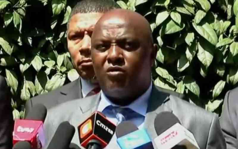 President Ruto behind Sifuna's removal, Osotsi says