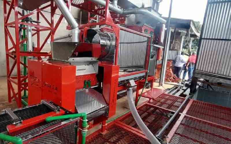 Coffee factory goes green with eco pulper machine