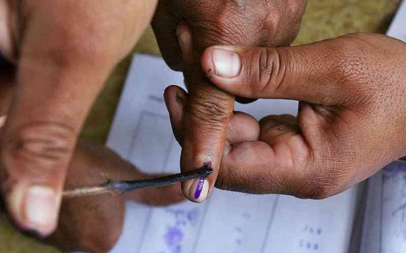 Hunt for suspects who caned locals for failing to vote