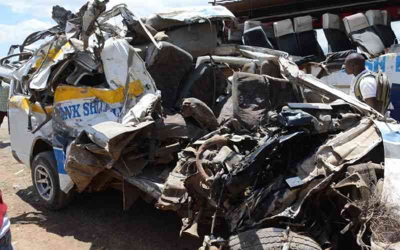 Seven die in grisly road accident at Kikopey