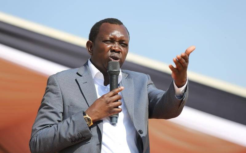 Oscar Sudi warns politicians against tribal groupings