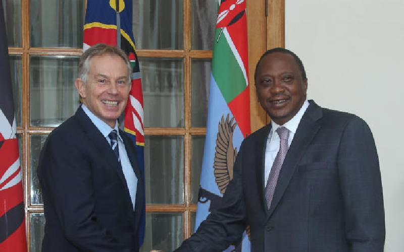 Tony Blair's visit rekindles his key influence in Ruto, Uhuru governments