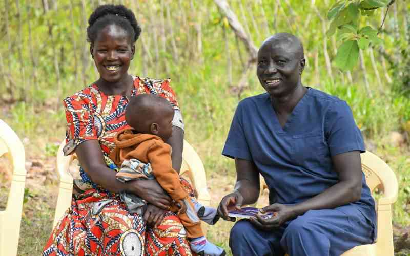 How a basic anti-shock cloth saved mother on brink of death in Baringo