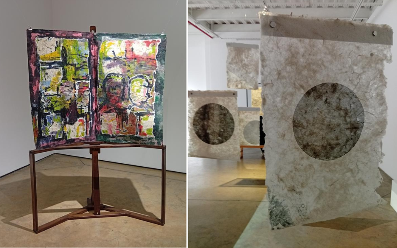 Forms of fray: Artists transform paper into vessels of memory and storytelling