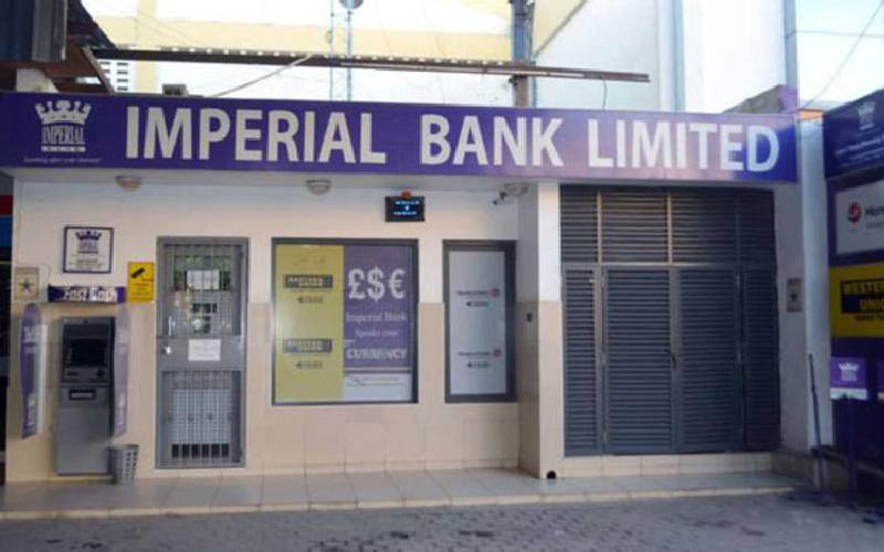 Relief for depositors in Imperial Bank row
