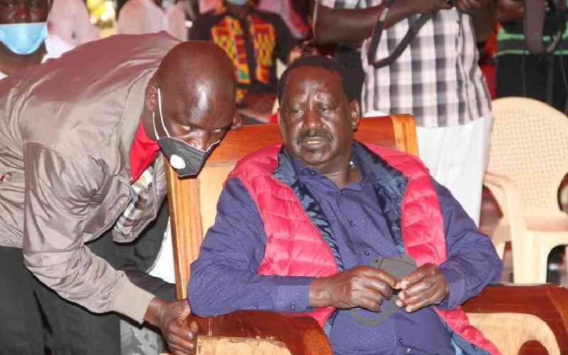 Release our son, family of Raila's bodyguard tells State