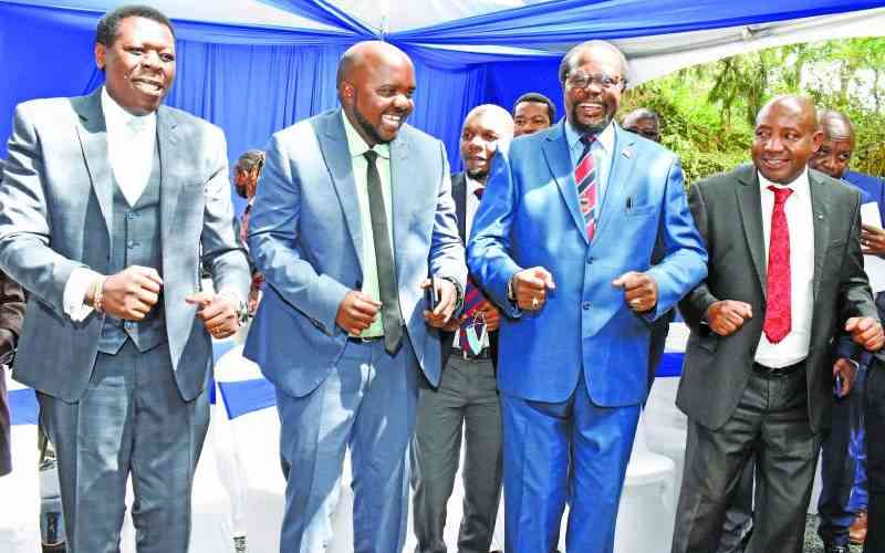 Wamalwa's push for Luhya unity put wedge between him and President Ruto