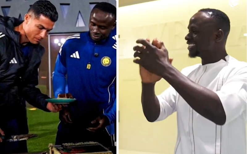 Ronaldo, Al-Nassr teammates give Sadio Mane hero's welcome after AFCON triumph