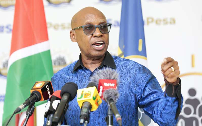 Wanjigi calls for freeze of Treasury's Sh150bn 'shadow account'