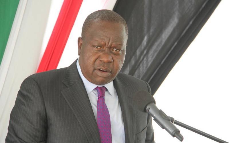 Matiang'i says he's ready for State House battle, party still a mystery
