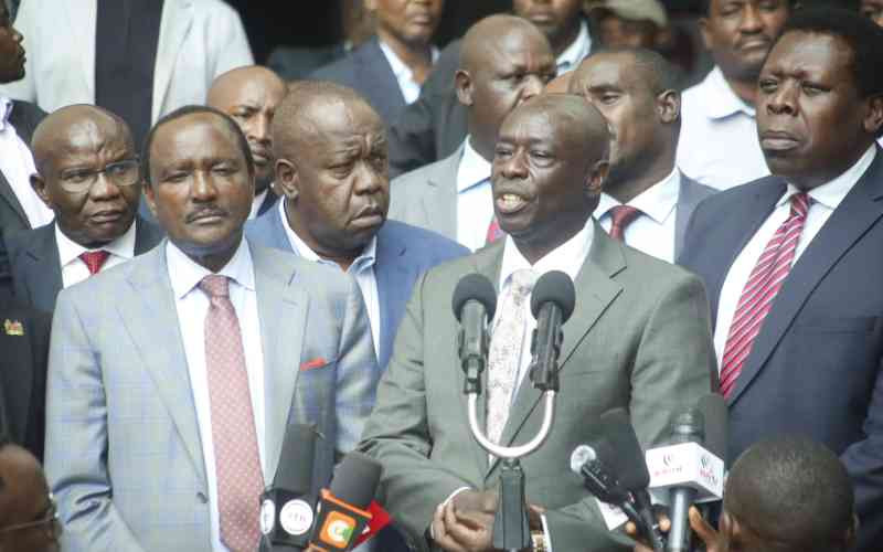 The opposition must break away from the past to unveil Kenya's future