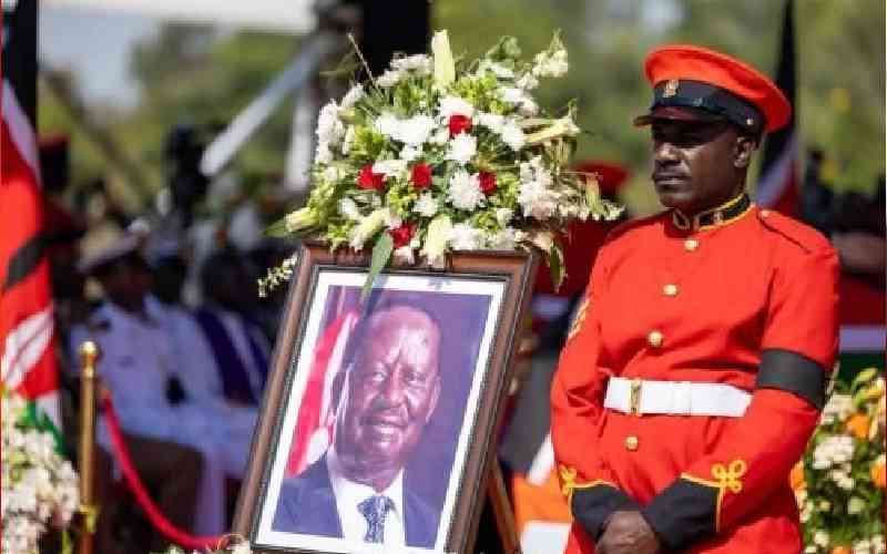 Raila Odinga put himself in the bold contest over how Kenya should be ruled