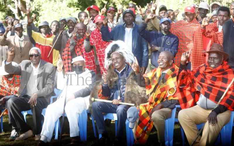 Gideon Moi crowned, elders say time to lead the country has come