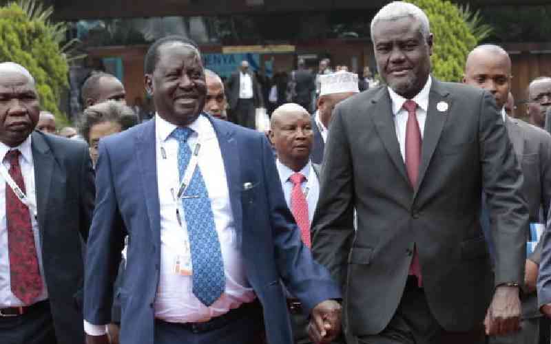 Win for Raila Odinga's AUC bid after council of ministers drops gender proposal