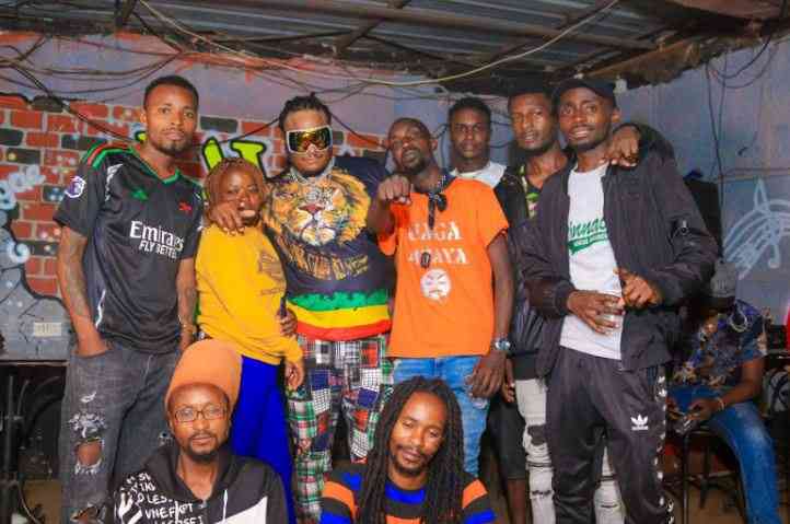 Jamaican artiste Dondeman impressed by Rasta community in Embu