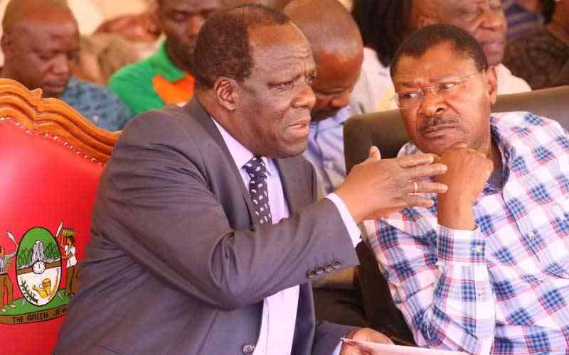 Oparanya, Wetang'ula battle for western Kenya's political crown ahead of 2027
