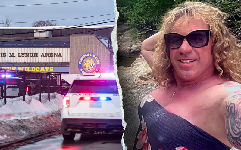 Father opens fire at youth hockey game, kills ex-wife and son