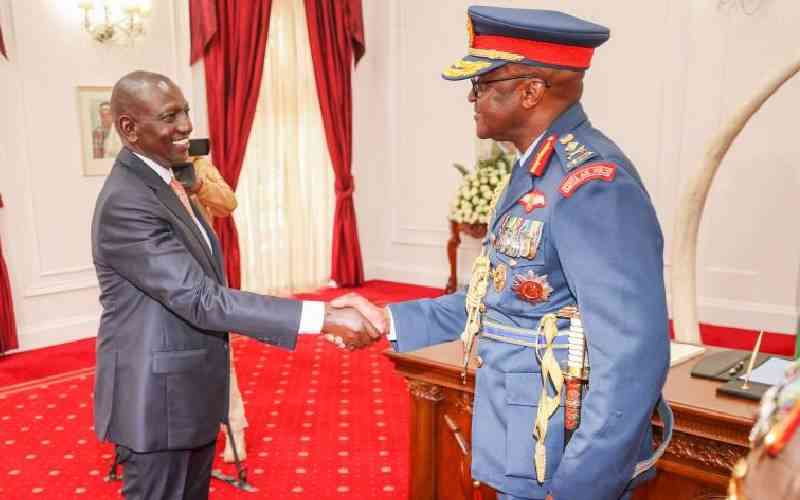General Ogolla: Gallant officer rose to the top of Defence Forces