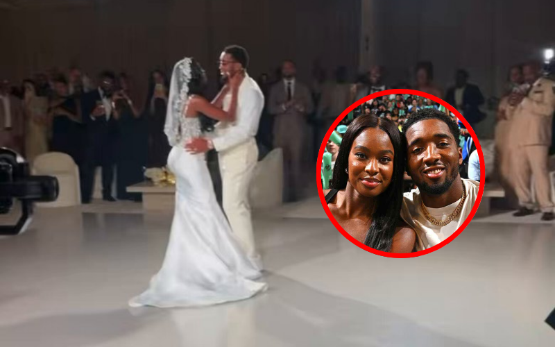 Singer Coco Jones marries NBA star Donovan Mitchell in private star-studded wedding