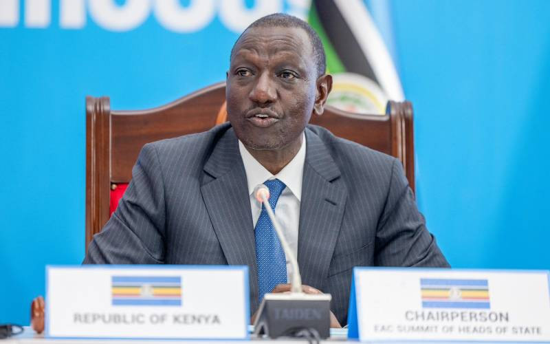 Ruto elected EAC chairperson