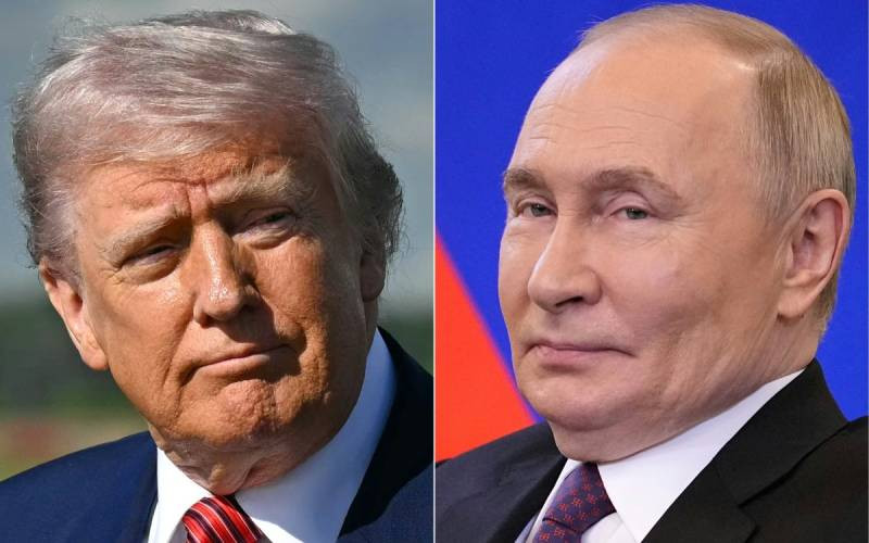Trump, Putin head for high-stakes Alaska summit