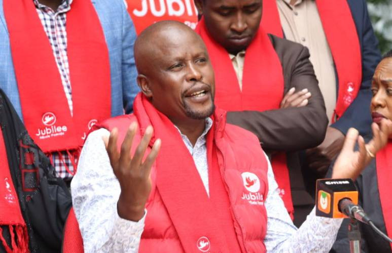 Jubilee wrangles: Kega's faction notifies of intention to withdraw from Azimio