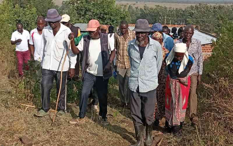 Families in Homa Bay County plead with government to stop eviction plans