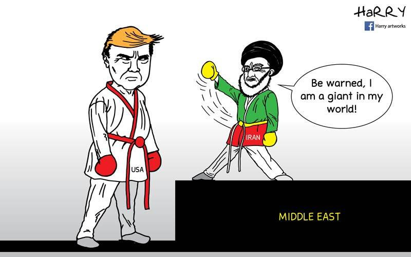 Face off in the Middle-East