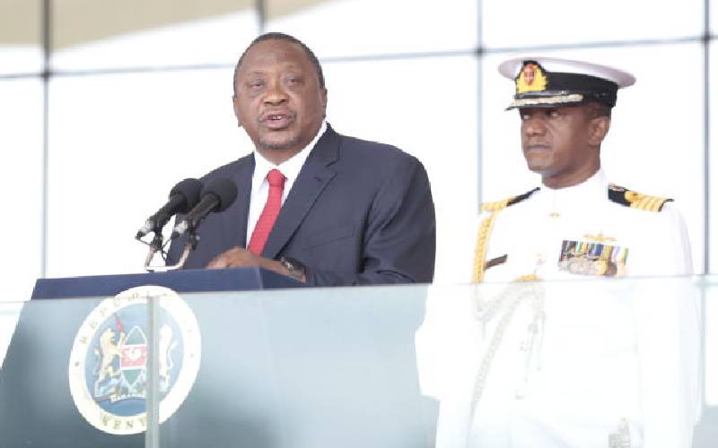 Writer ruined Uhuru Kenyatta's speech by reducing it to a scoring off spat