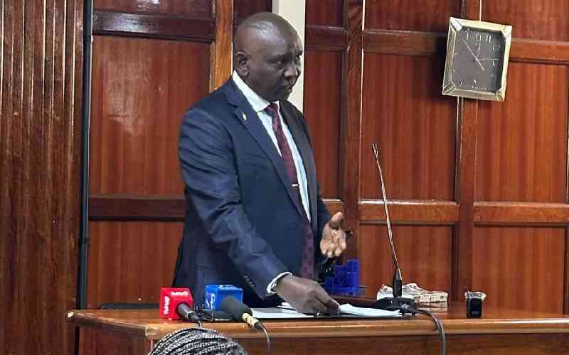 'My lord, I was not aware': IG Kanja pledges compliance in Gatoto School standoff