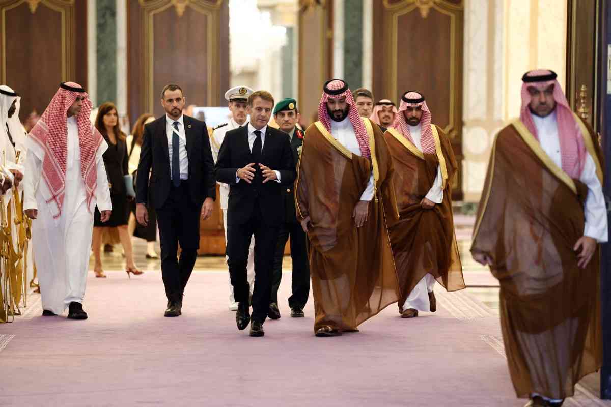 France's Macron lands in Riyadh on surprise 'solidarity' visit