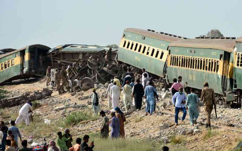 Pakistan's train crash kills at least 30, injures over 100
