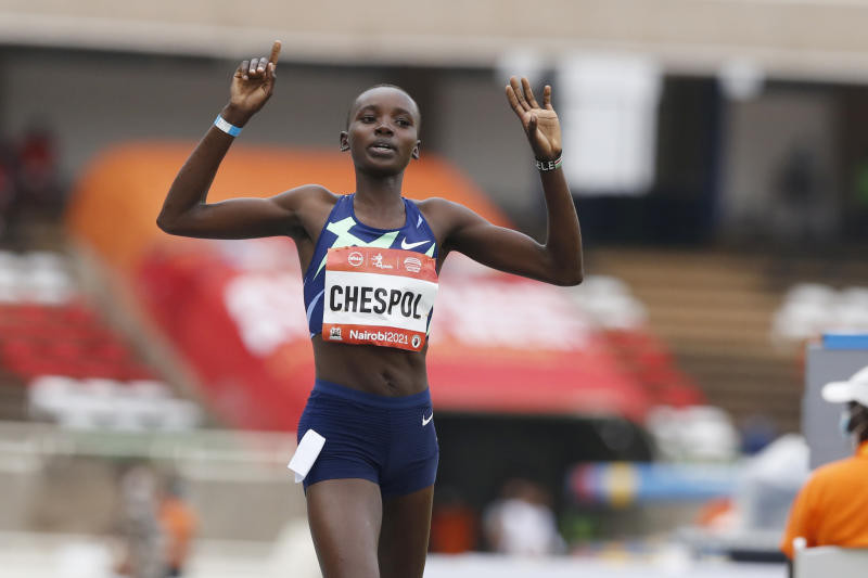 Chespol only Kenyan through to women's steeplechase final