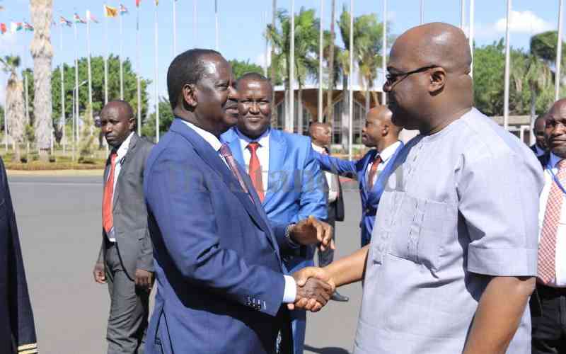 How DR Congo conflict affects Raila's AUC bid