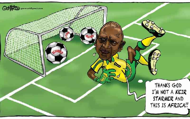 Ruto unmoved...