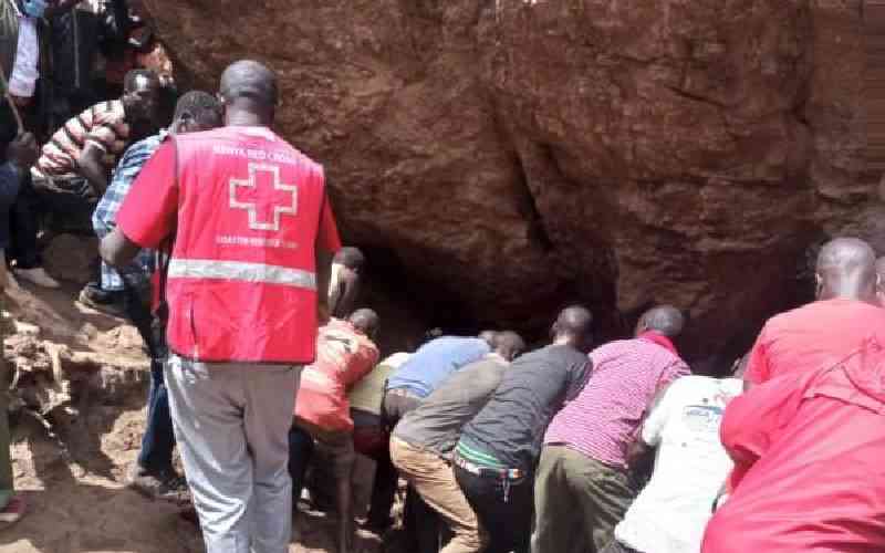 Four Dead, five injured after gold mine collapses in West Pokot