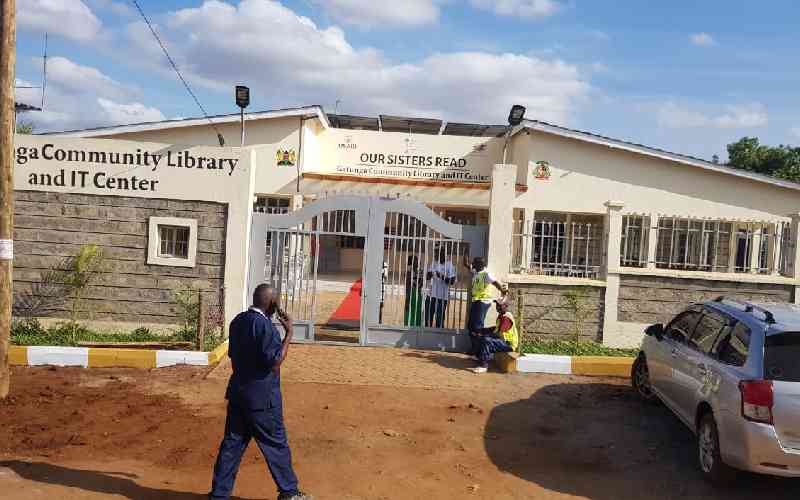 With USAID's support, Gatunga village in Tharaka Nithi opens Sh58 million community library