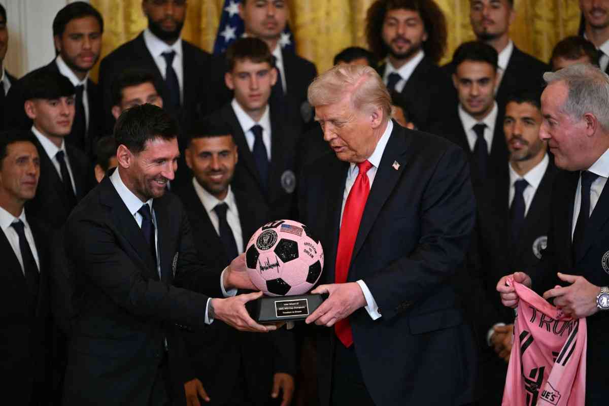 Trump honors Lionel Messi and MLS Cup champion Inter Miami teammates