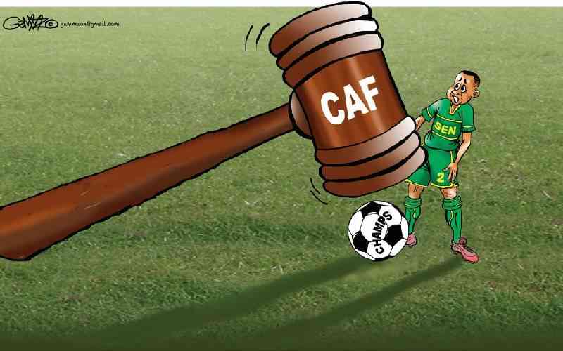 CAF strips Senegal of the AFCON title...