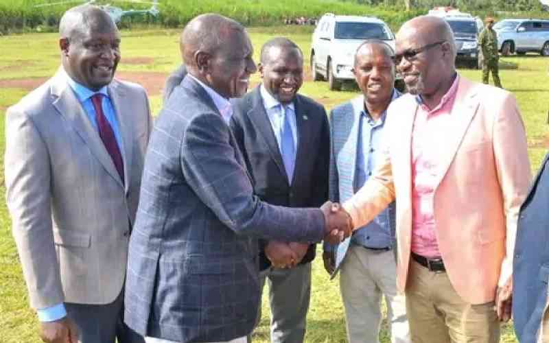 Ruto vows to continue church donations