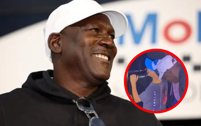 Michael Jordan under fire over 'inappropriate' celebration at Daytona 500