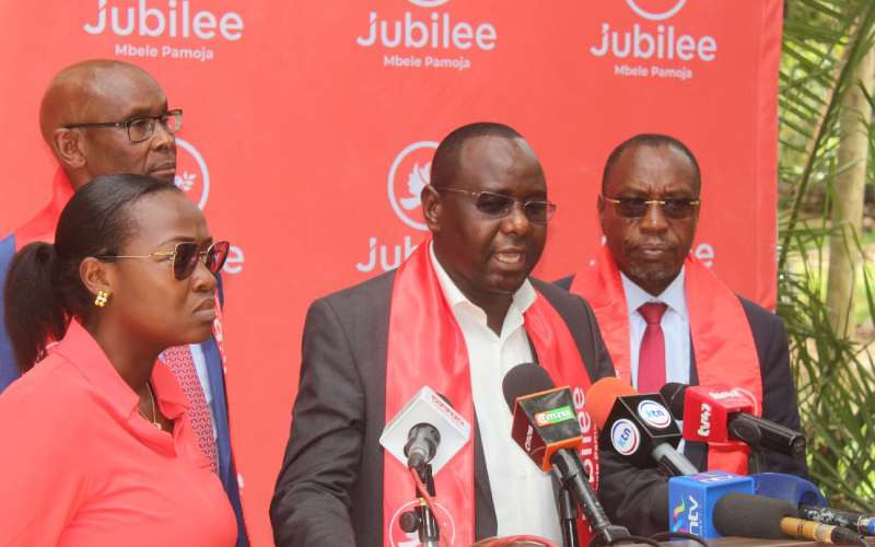 'Return the favour', Jubilee tells partners on looming Ol Kalou by-election