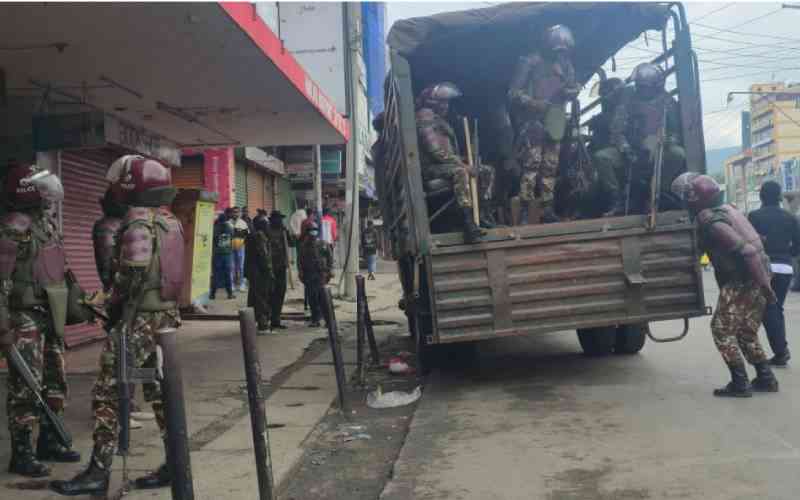 Police warn of tough action during Saba Saba protests