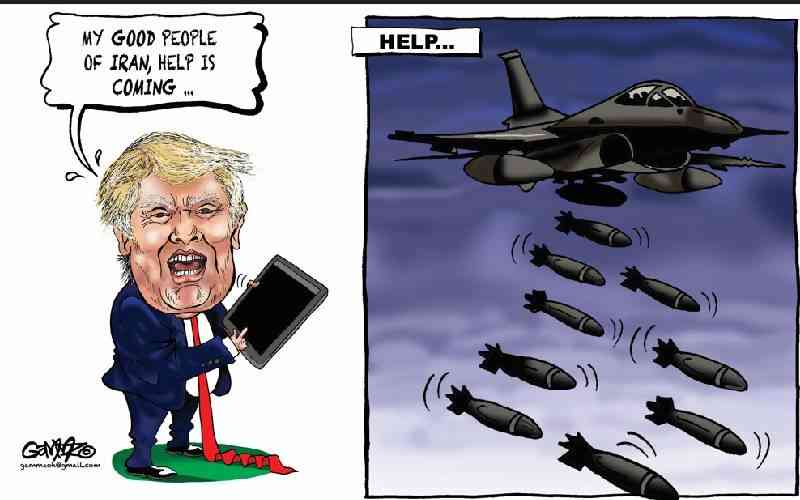 Trump to the aid...