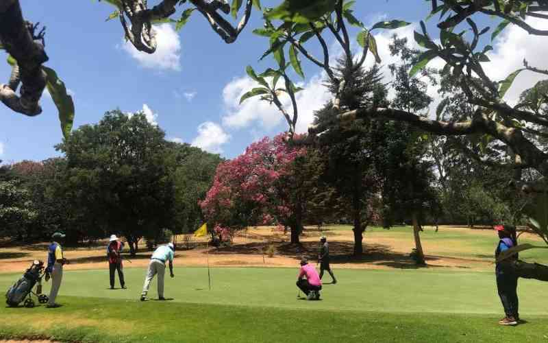 Where was Kenyan magic in Sh241m golf tournament?