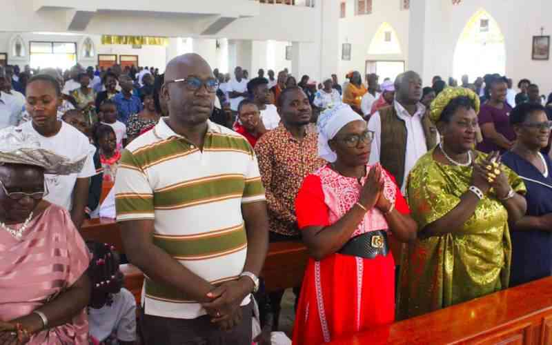 In pictures: Kenyans mark Christmas with worship, family reunions