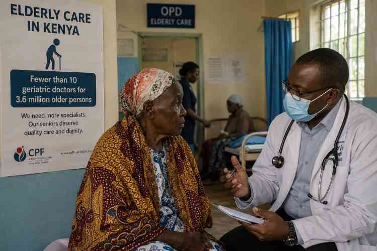 Kenya has under 10 elderly care doctors for 3 million older persons, advocates warn