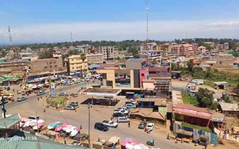 Relief as Sh1.3 billion Kenol town sewerage plant is complete