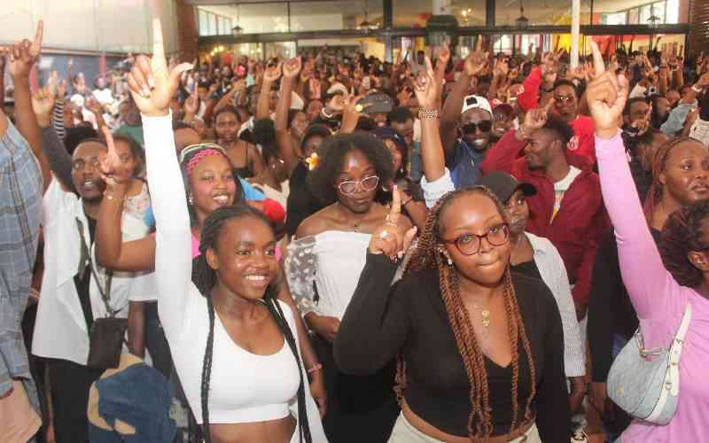 Youth celebrate Mashujaa Day in honour of fallen Gen Z activists
