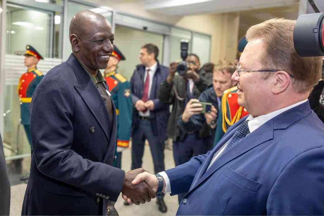 Ruto courts Russian investors to narrow Kenya's trade gap